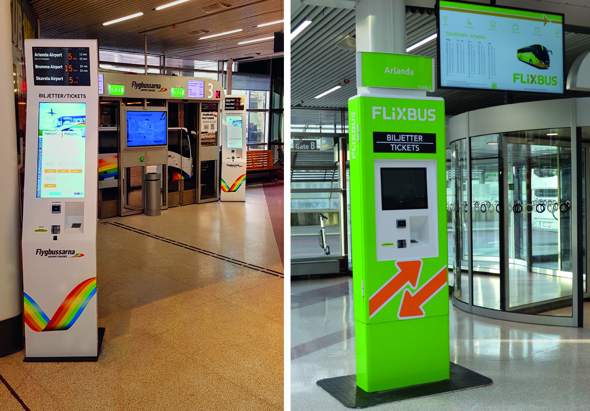 Vending machines from Megatec